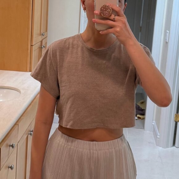 Mate the Label Regenerative Hemp Shrunken Tee - Picture 3 of 3